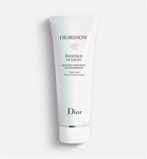 dior cleansing foam|Diorsnow Essence of Light Purifying Brightening Foam .